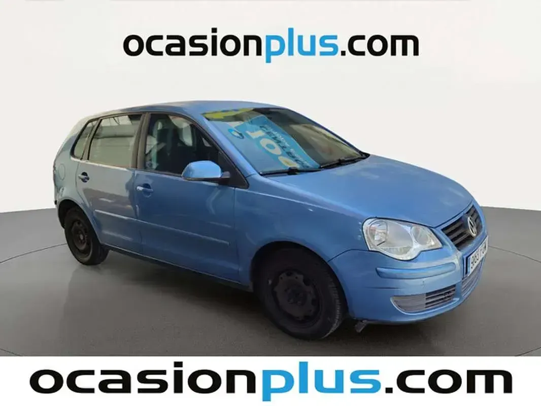 Usado VW Polo Match 80 CV (58 kW) 2006 Azul Utilitario