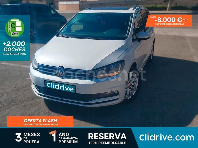 Usado VW Touran Sportline 190 CV (139 kW) 2019 Blanco Monovolumen