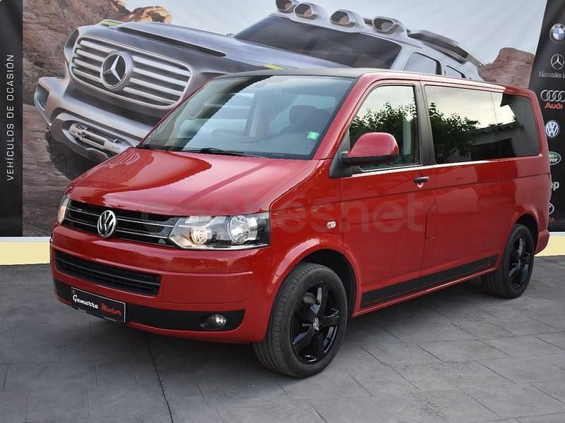 Usado VW Multivan Highline 180 CV (132 kW) 2011 Rojo Van