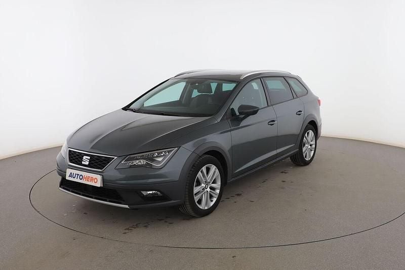 Gris Usado 2017 Seat Leon Familiar | 14.899 € (Precio justo) - Imagen 1/3