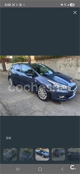 Usado Kia Ceed GT 90 CV (66 kW) 2015 Azul Berlina