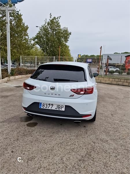 Usado Seat Leon CUPRA 280 CV (205 kW) 2014 Blanco Berlina