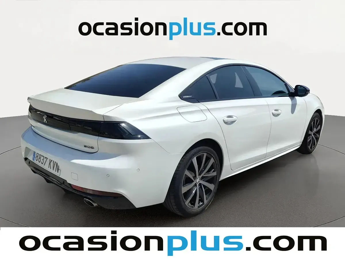 Usado Peugeot 508 GT-line 180 CV (132 kW) 2019 Blanco Berlina
