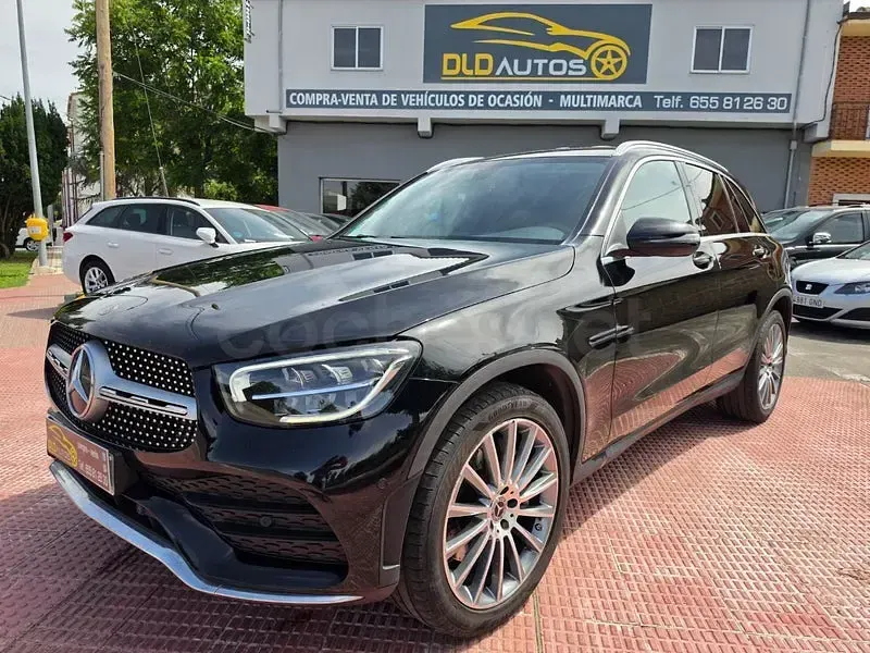 Usado Mercedes GLC220 197 CV (144 kW) 2022 Negro SUV
