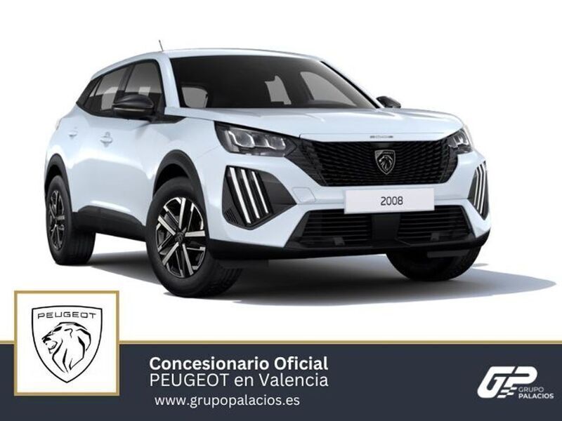 Blanco Nuevo 2025 Peugeot 2008 Active SUV | 22.095 € (Precio justo) - Imagen 1/4