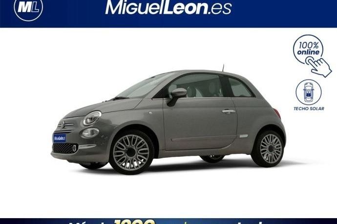 Gris / plata Usado 2018 Fiat 500 Lounge Berlina | 7985 € (Precio justo) - Imagen 1/3