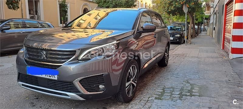 Usado Peugeot 5008 Allure 130 CV (95 kW) 2017 Gris / plata SUV