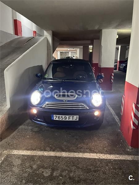 Usado Mini Cooper Cabriolet 116 CV (85 kW) 2007 Azul Descapotable