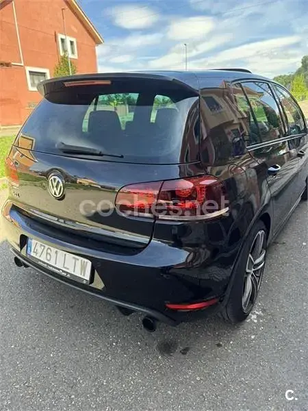 Usado VW Golf VI GTI 210 CV (154 kW) 2009 Negro Utilitario