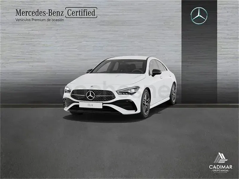 Usado Mercedes CLA250e 218 CV (160 kW) 2025 Blanco polar Coupe