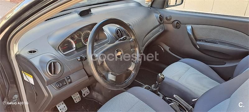 Usado Chevrolet Aveo LS 100 CV (73 kW) 2008 Negro Berlina