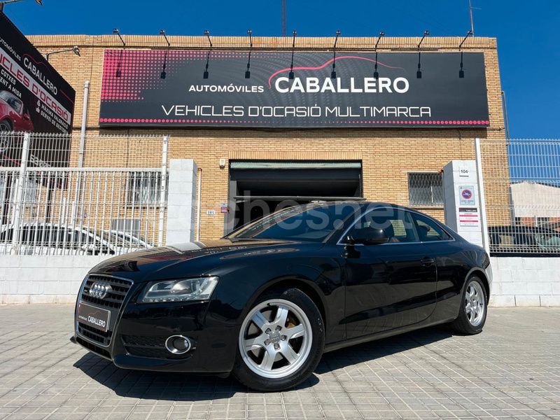 Negro Usado 2009 Audi A5 Coupe | 12.990 € (Precio justo) - Imagen 1/4