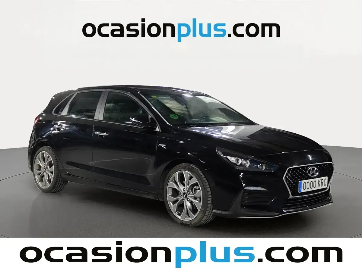 Usado Hyundai i30 N Line 140 CV (102 kW) 2018 Negro