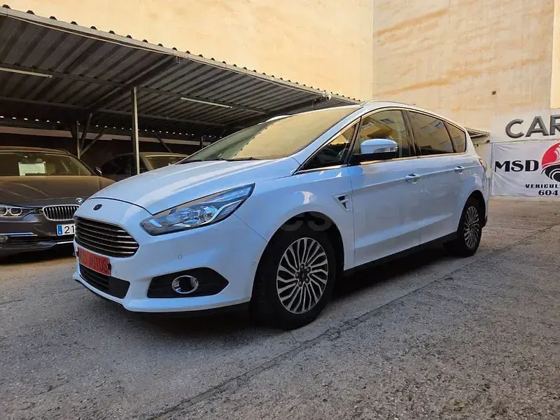 Usado Ford S-MAX Vignale 150 CV (110 kW) 2019 Blanco Monovolumen