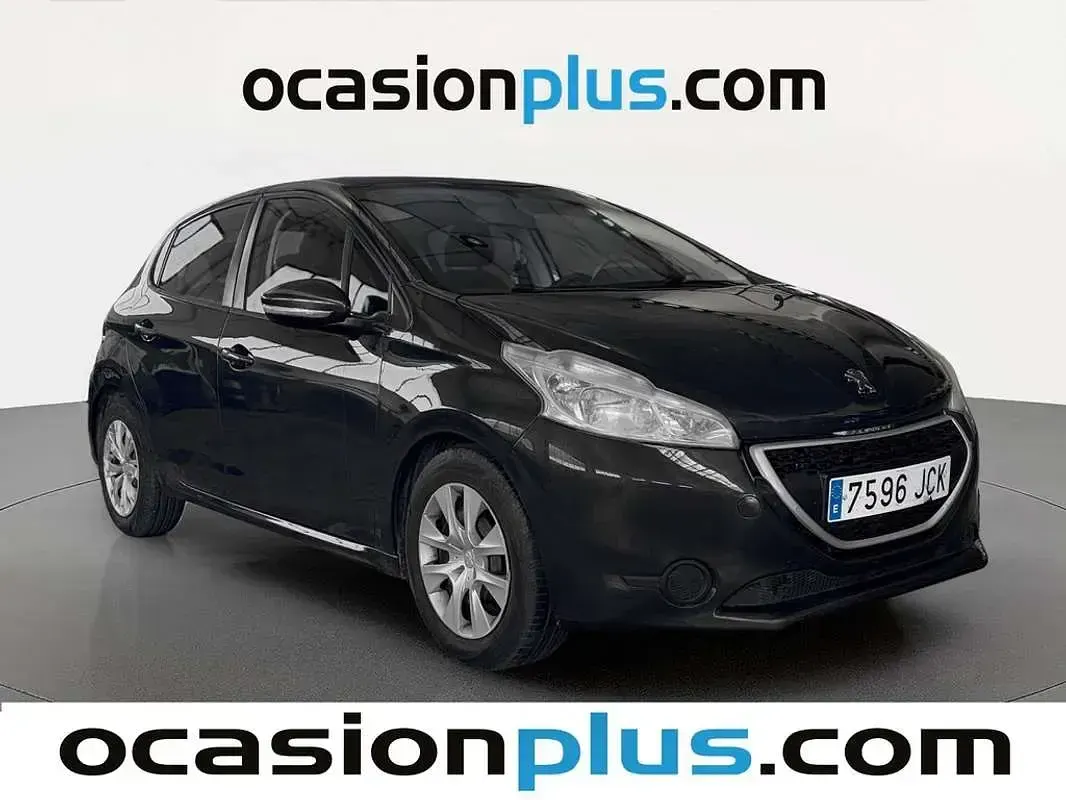 Usado Peugeot 208 Business-Line 68 CV (50 kW) 2015 Gris Utilitario