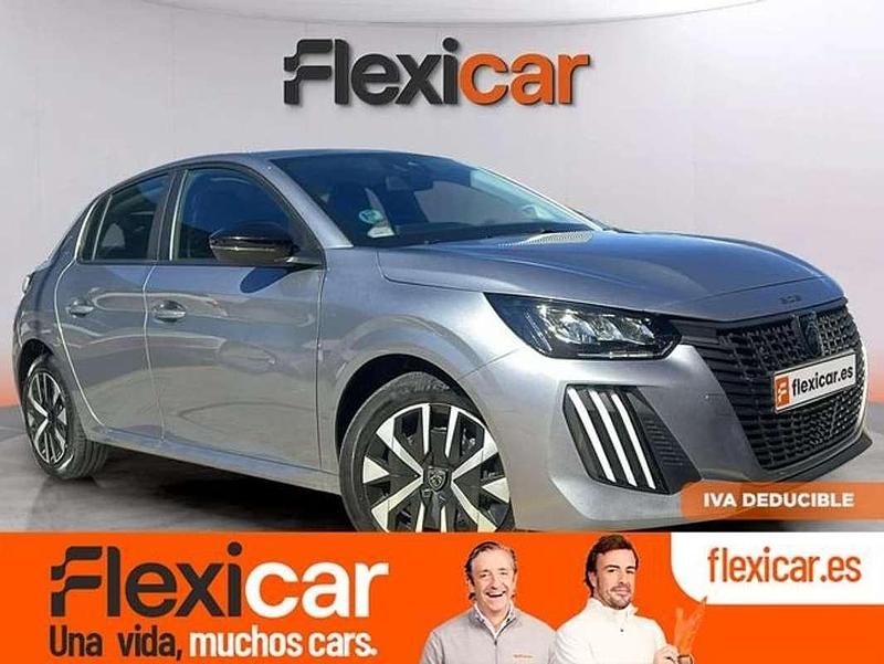 Gris Usado 2024 Peugeot 208 Active Utilitario | 13.990 € (Buen precio) - Imagen 1/4