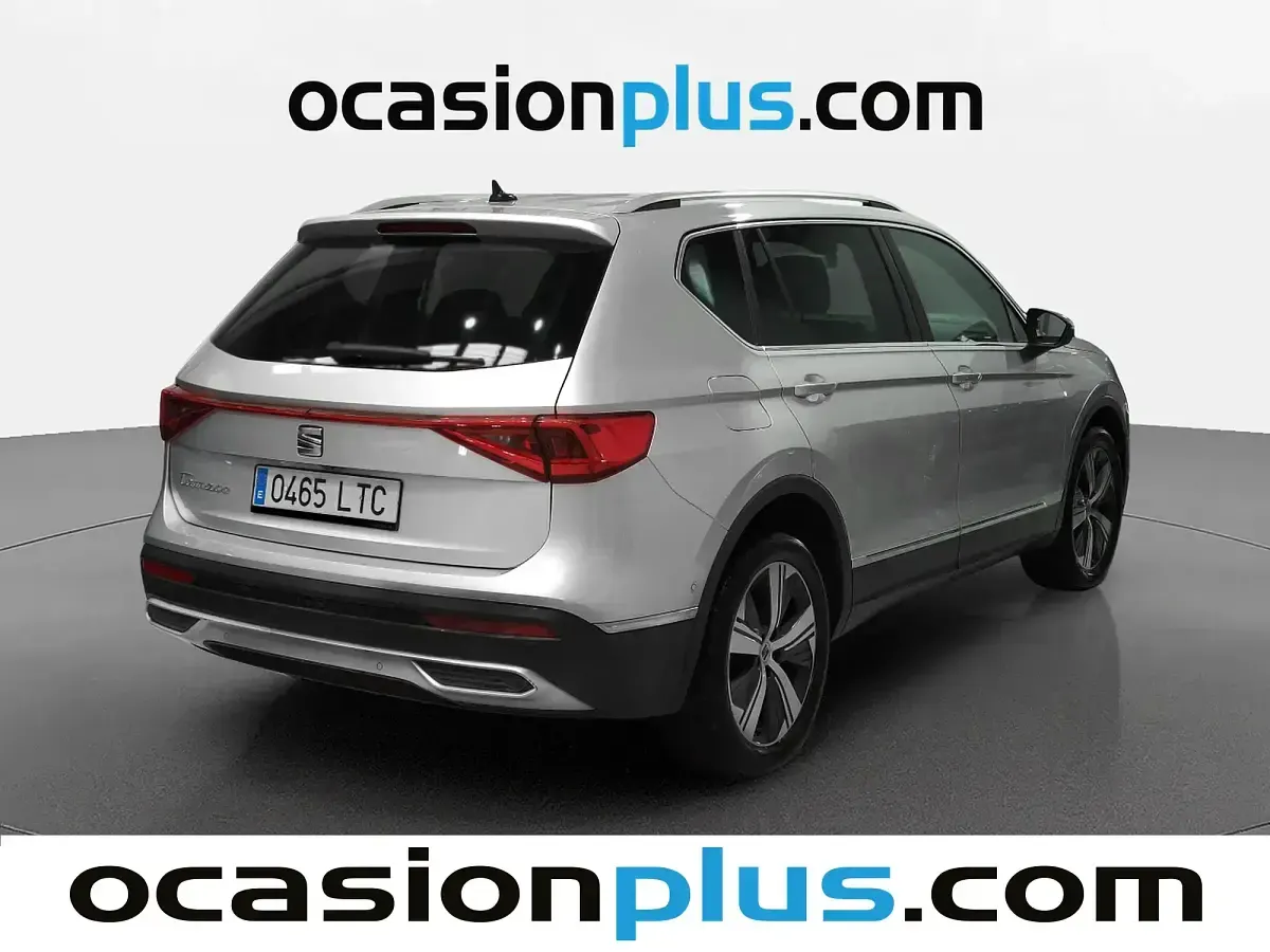 Usado Seat Tarraco 4Drive 200 CV (147 kW) 2021 Gris SUV