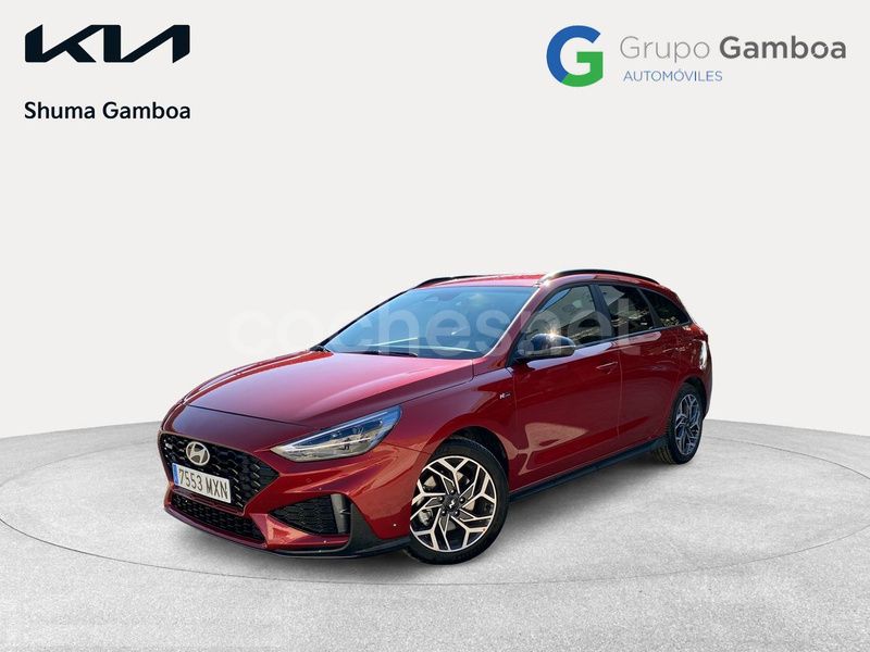 Rojo Usado 2024 Hyundai i30 N Line Familiar | 21.990 € (Precio justo) - Imagen 1/4