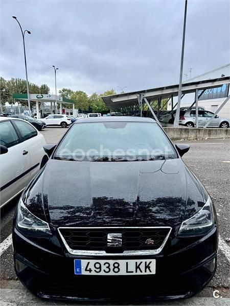 Usado Seat Ibiza FR 115 CV (84 kW) 2020 Negro Utilitario