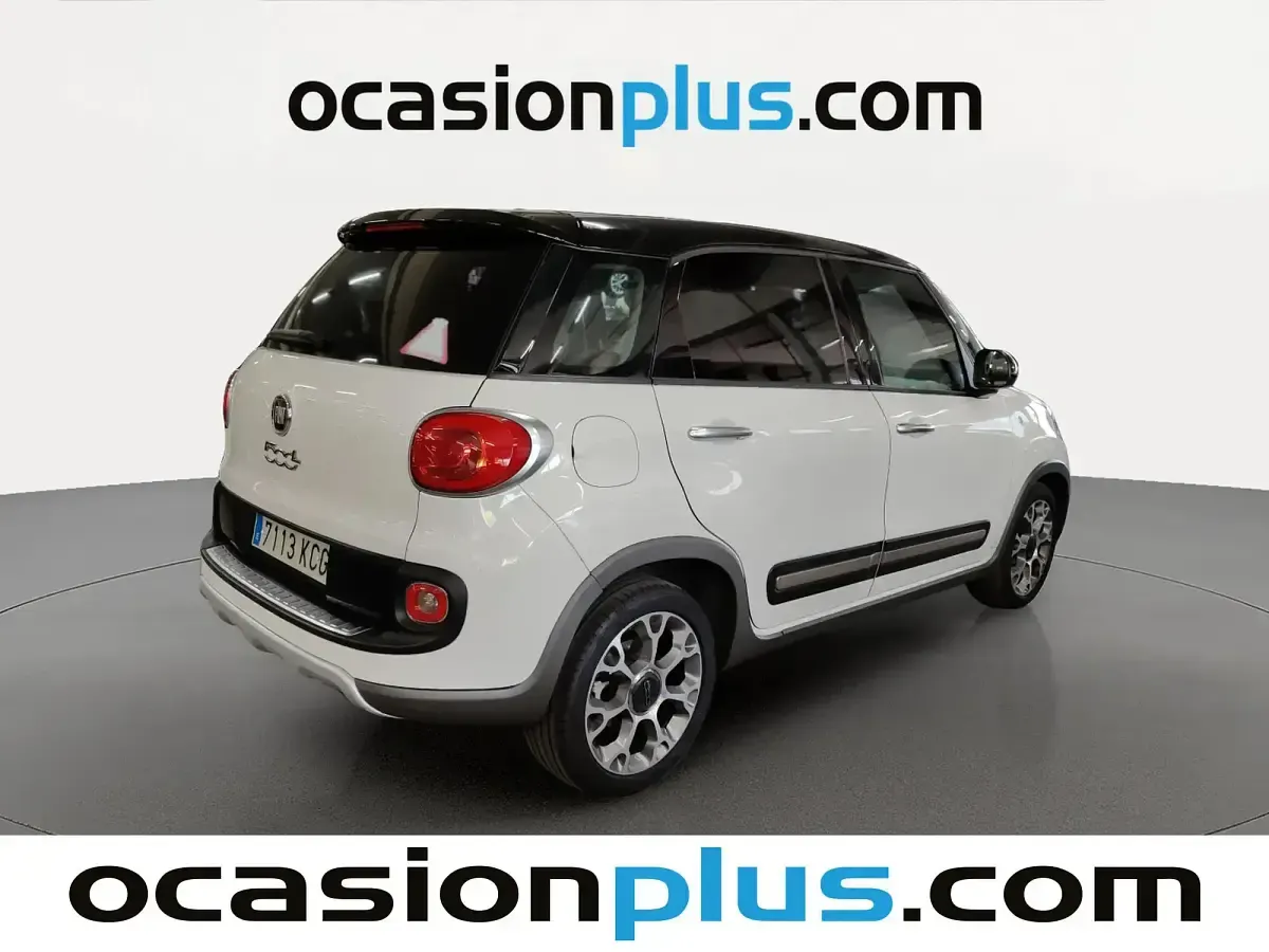 Usado Fiat 500L Trekking 120 CV (88 kW) 2017 Blanco Monovolumen