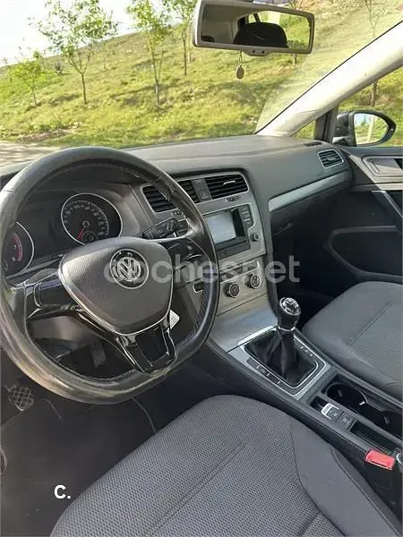 Usado VW Golf VII Edition 105 CV (77 kW) 2014 Negro Berlina