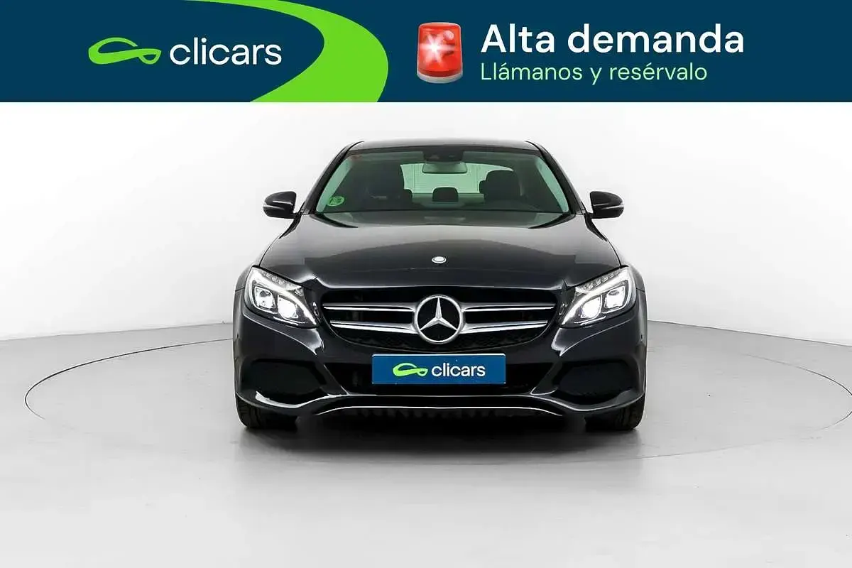 Usado Mercedes C220 170 CV (125 kW) 2016 Negro Berlina