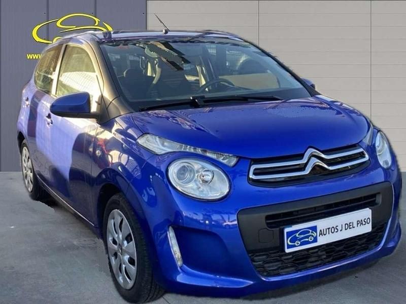 Usado Citroën C1 Feel 72 CV (52 kW) 2021 Azul Utilitario