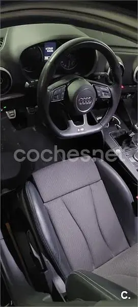 Usado Audi A3 S-Line 150 CV (110 kW) 2019 Negro Berlina