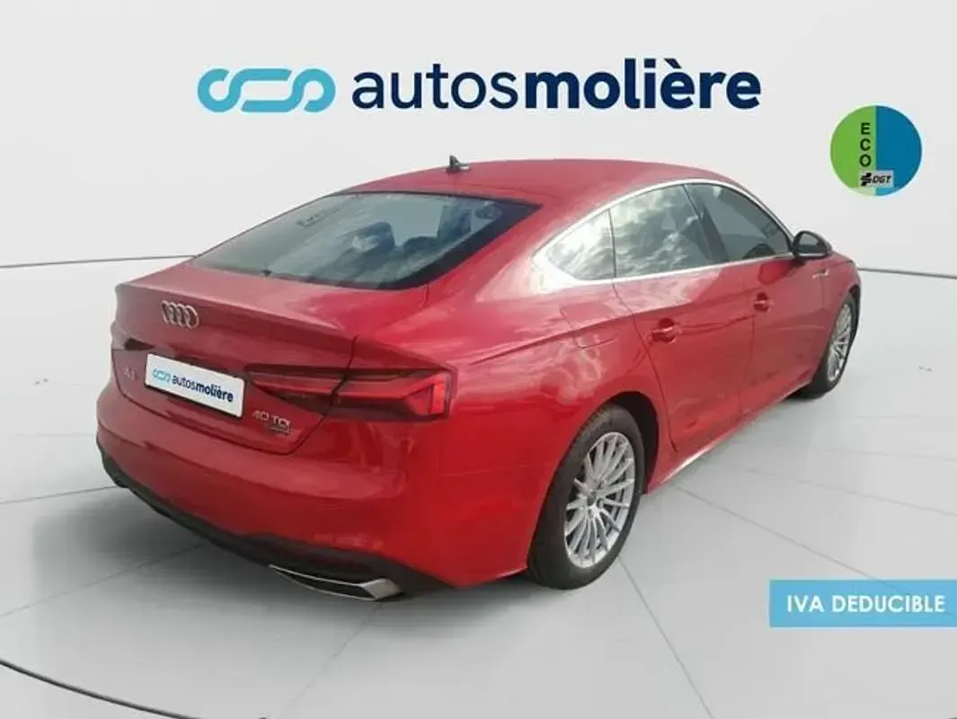 Usado Audi A5 Sportback Advanced 204 CV (150 kW) 2020 Rojo Utilitario