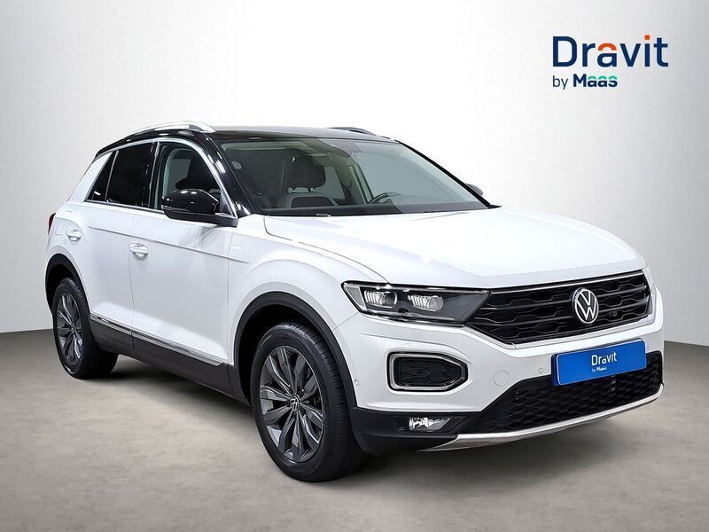 Blanco Usado 2021 VW T-Roc Sportline SUV | 31.490 € (Caro) - Imagen 1/4