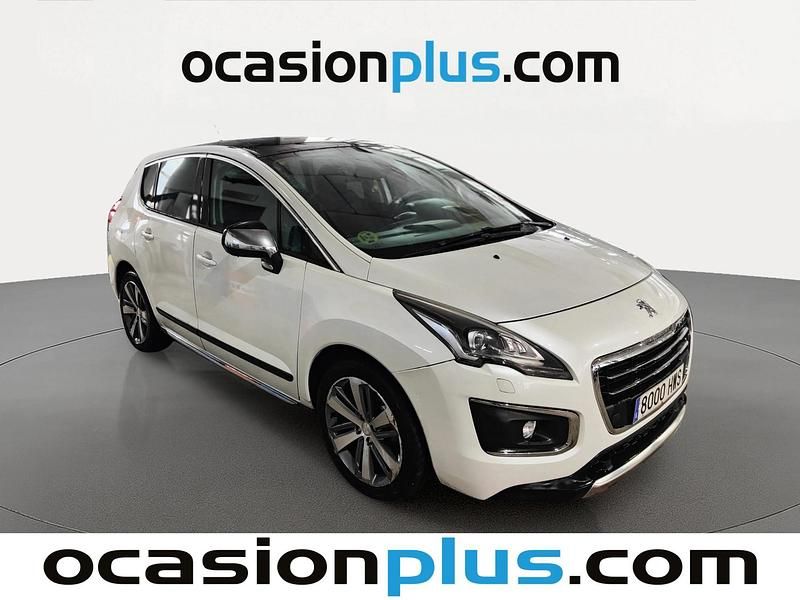 Usado Peugeot 3008 Allure 150 CV (110 kW) 2014 Blanco Familiar