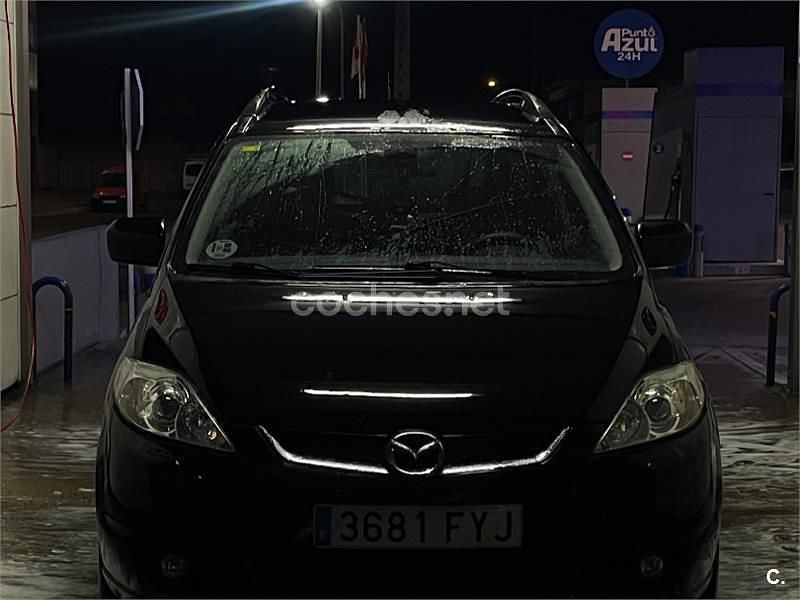Negro Usado 2007 Mazda 5 Sportive Monovolumen | 1500 € (Precio justo) - Imagen 1/4