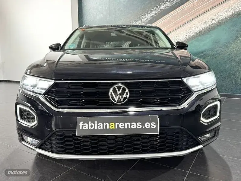 Usado VW T-Roc Sport 150 CV (110 kW) 2021 Negro SUV