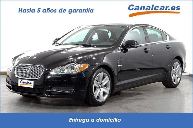 Usado Jaguar XF Premium Luxury 238 CV (175 kW) 2009 Negro Berlina