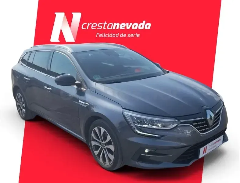 Usado Renault Mégane GrandTour Techno 140 CV (102 kW) 2024 Gris / plata Familiar