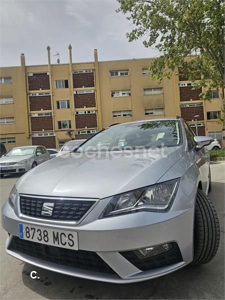 Usado Seat Leon ST Reference 115 HP (84 kW) 2019 Cinzento Carrinha