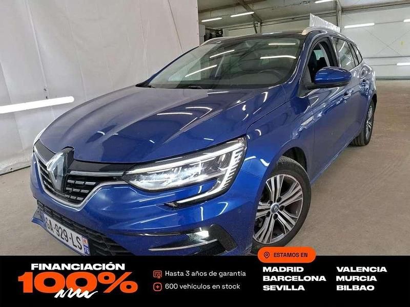 Azul Usado 2021 Renault Mégane IV Intens Familiar | 15.850 € (Precio justo) - Imagen 1/4