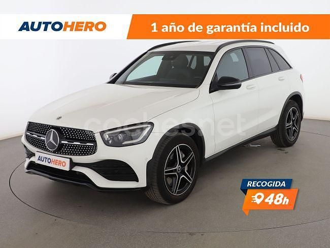 Usado Mercedes GLC200 AMG line 163 CV (119 kW) 2020 Blanco SUV