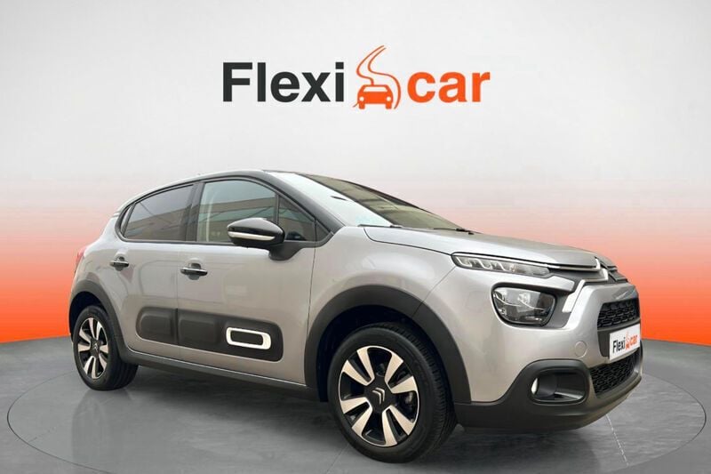 Gris Usado 2023 Citroën C3 PureTech Utilitario | 10.390 € (Buen precio) - Imagen 1/4