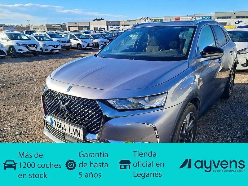 Gris Usado 2021 DS Automobiles DS7 Crossback Bastille Plus SUV | 18.800 € (Buen precio) - Imagen 1/4