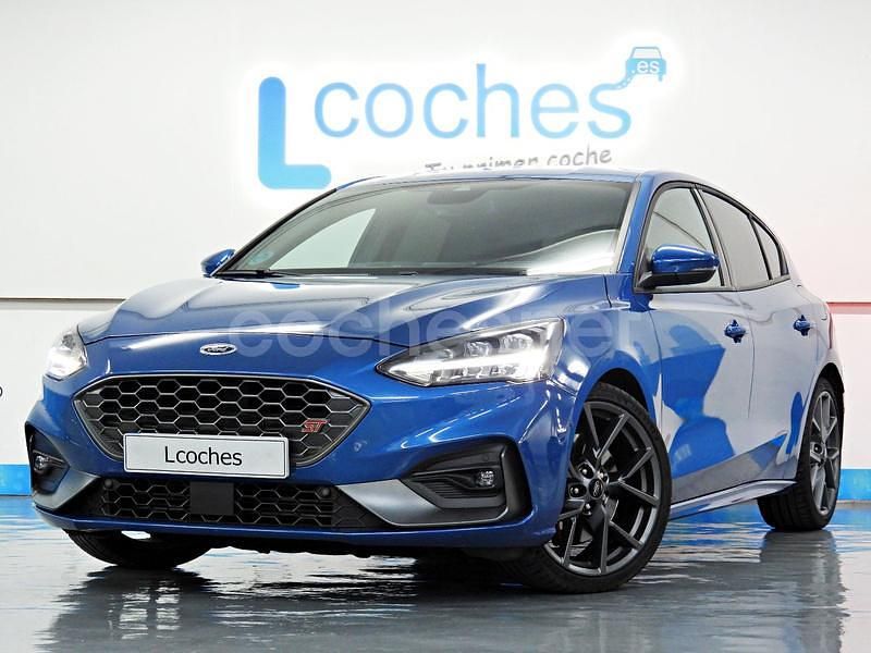 Azul Usado 2020 Ford Focus ST Berlina | 28.990 € - Imagen 1/4
