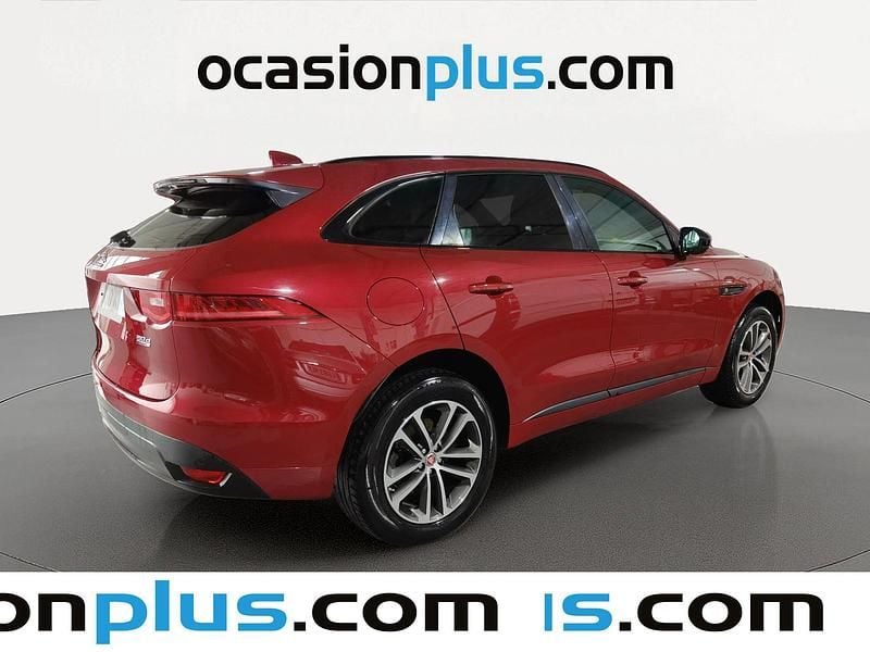 Usado Jaguar F-Pace R-Sport 180 CV (132 kW) 2018 Rojo SUV