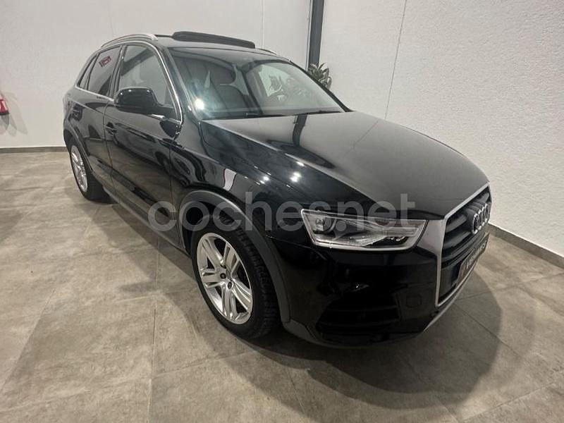 Usado Audi Q3 150 CV (110 kW) 2016 Negro SUV