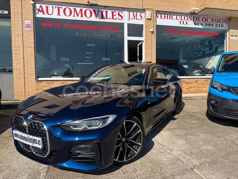Azul Usado 2021 BMW 420 Sport Line Coupe | 38.500 € (Caro) - Imagen 1/4