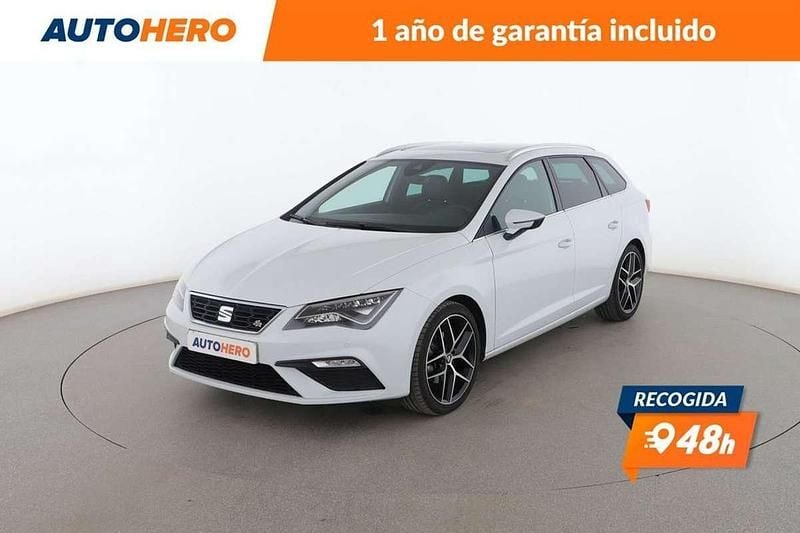 Blanco Usado 2017 Seat Leon FR Familiar | 16.299 € (Precio justo) - Imagen 1/3