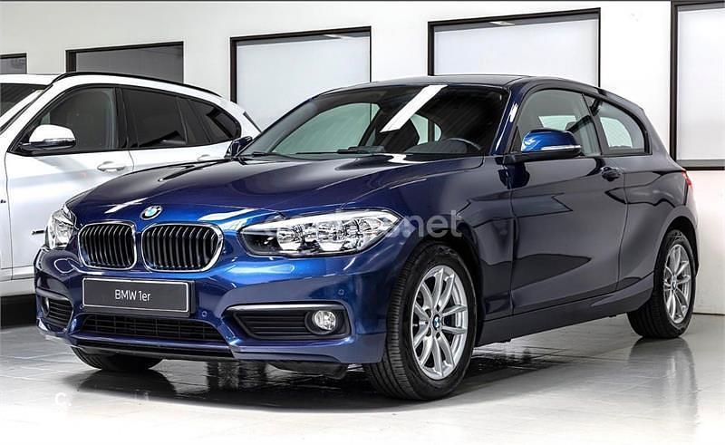 Azul Usado 2015 BMW 118 Advantage Utilitario | 8100 € (Super precio) - Imagen 1/4