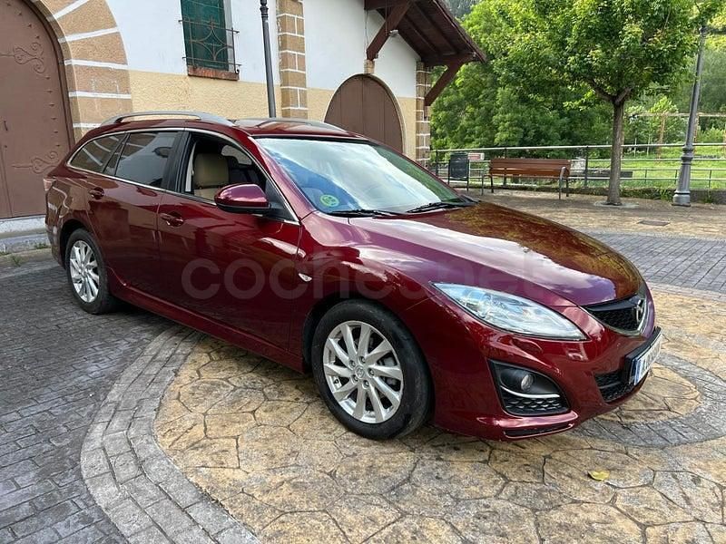 Usado Mazda 6 Sportive 163 CV (119 kW) 2011 Granate Familiar