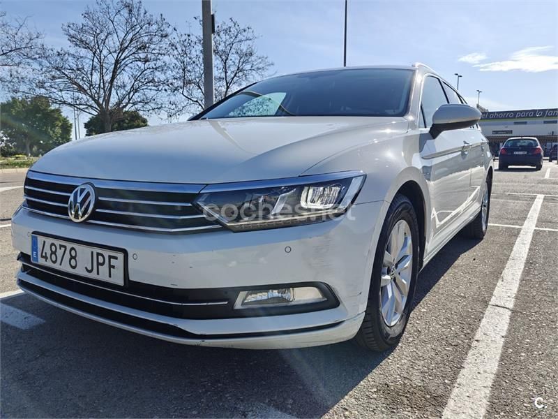 Blanco Usado 2015 VW Passat Advance Familiar | 14.300 € (Buen precio) - Imagen 1/4
