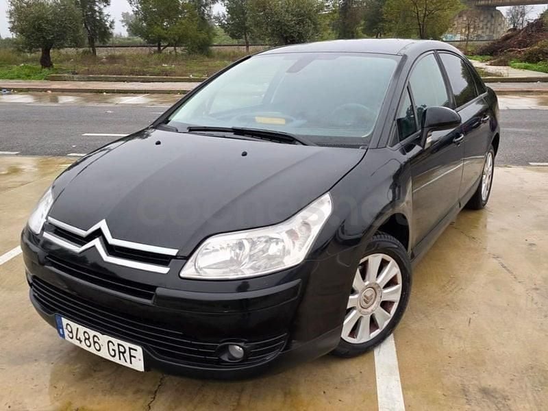 Usado Citroën C4 110 CV (80 kW) 2009 Negro Berlina