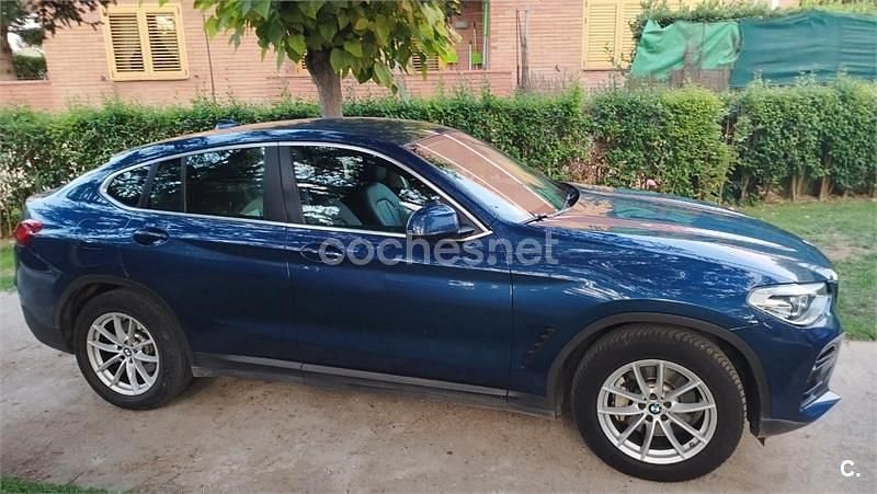 Azul Usado 2019 BMW X4 SUV | 33.000 € (Precio justo) - Imagen 1/4